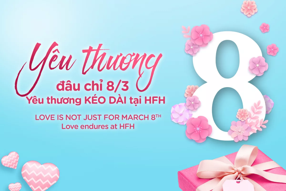 Love is not just for March 8th - Love endures at HFH